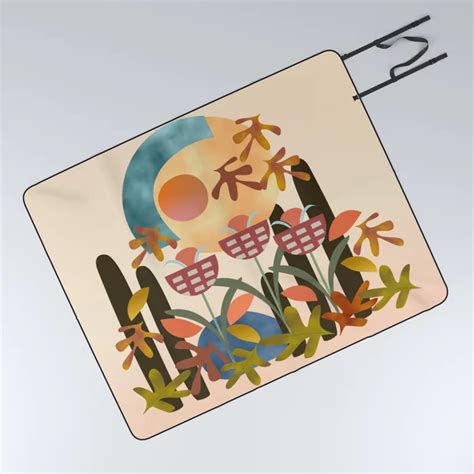 Add a personal touch to your outdoor spreads with a water-resistant, eye-catching blanket. . Society6 picnic blanket